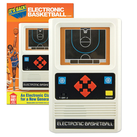Retro Electronic Basketball Handheld Game