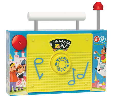 Retro Fisher Price TV Radio