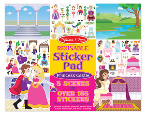 Reusable Sticker Pad – Princess Castle