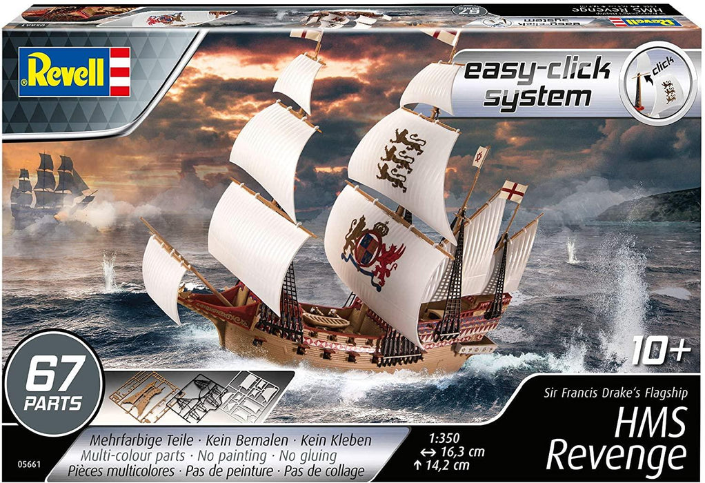 Revell 05661 5661 1:350 HMS Revenge (Easy-Click) Plastic Model Kit