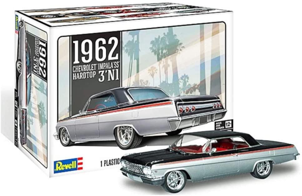 Revell 85-4466 1962 Chevrolet Impala SS Model Car Kit 1/25 Scale