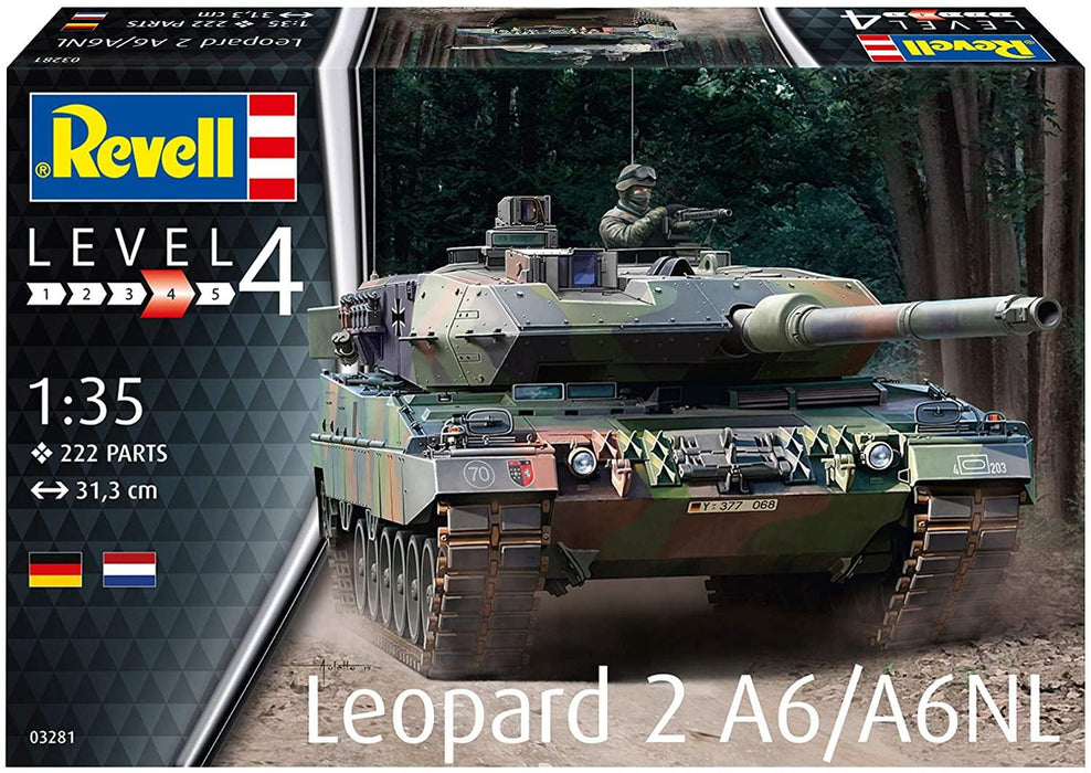 Revell GmbH Revell 03281 1:35 Leopard 2A6/A6NL Plastic Model Kit