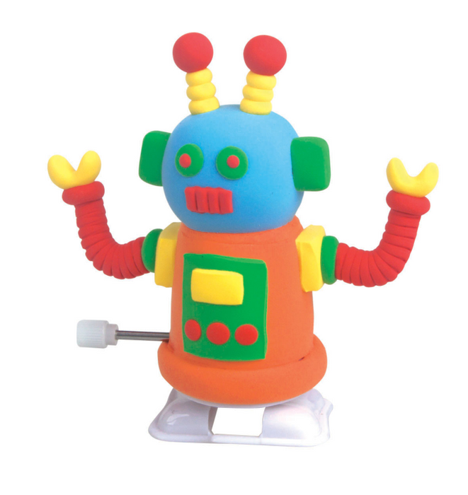 Robot SuperDough Blue/Orange