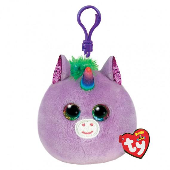 Rosette Purple Unicorn Squish Clip