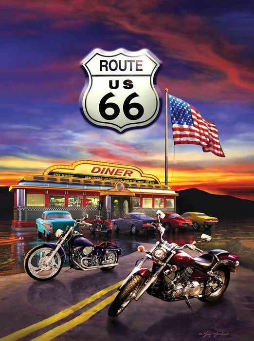 Route 66 Diner 1000pc Puzzle