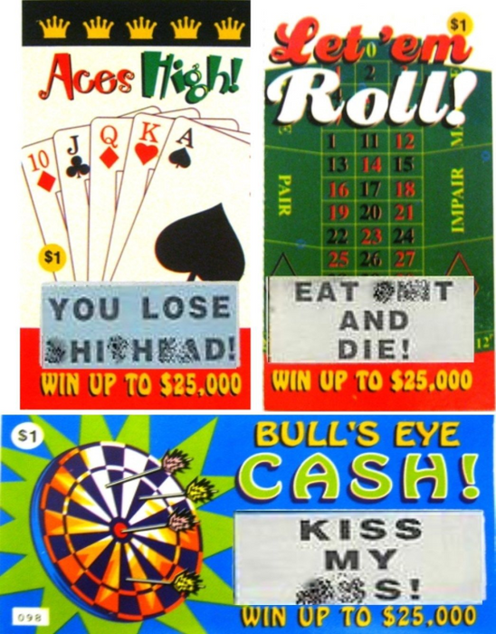 Rude Lottery Tickets