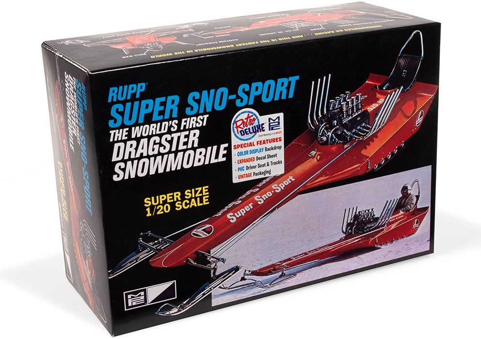 Rupp Super Sno-Sport Snow Dragster Snowmobile 1/20 Model