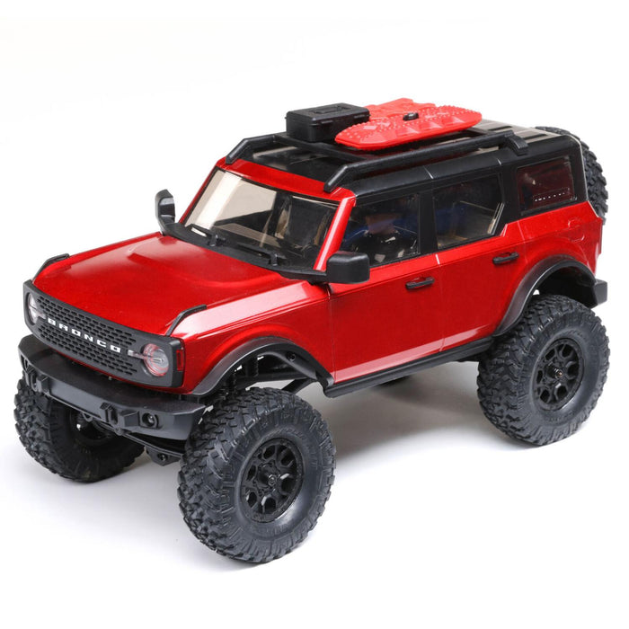 SCX24 21 Ford Bronco 1/24 4W Red