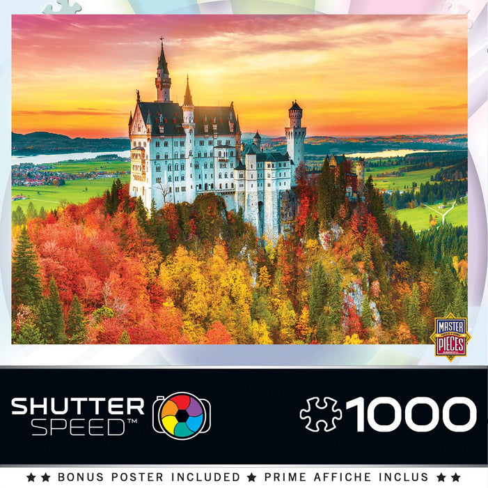 SHUTTERSPEED - AUTUMN CASTLE - 1000 PIECE JIGSAW PUZZLE