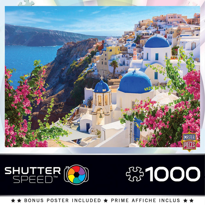 SHUTTERSPEED - SANTORINI SPRING - 1000 PIECE JIGSAW PUZZLE