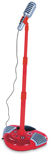 SING-A-LONG STAR MIC RED