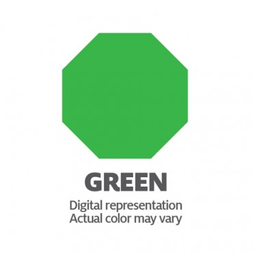 SOLID GREEN AEROSOL PAINT  