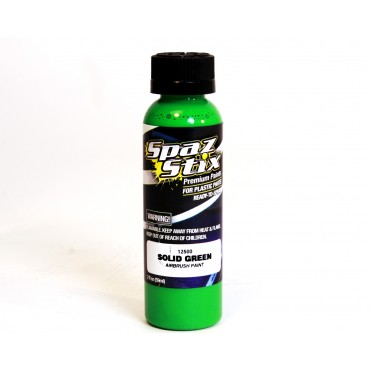 SOLID GREEN AIRBRUSH PAINT 2OZ 