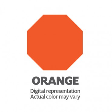 SOLID ORANGE AEROSOL PAINT 3.5 