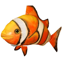 SWIMMERS FLYING CLOWNFISH
