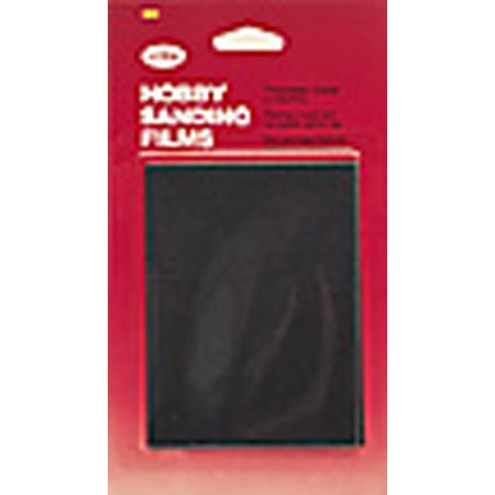 Sandpaper, Carded, 5 Grits/Pkg
