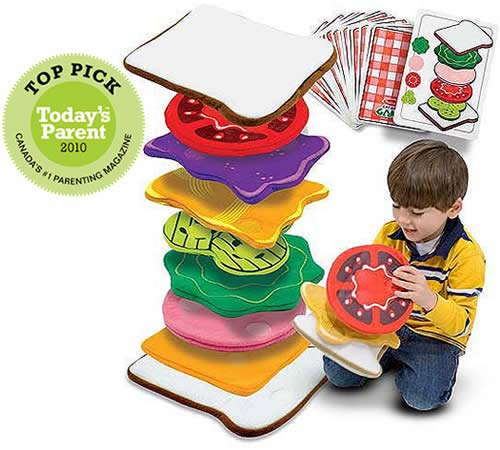Sandwich Stacking Games
