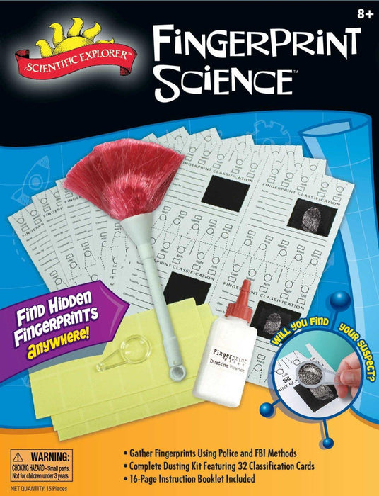 Scientific Explorer Fingerprint Science Kit