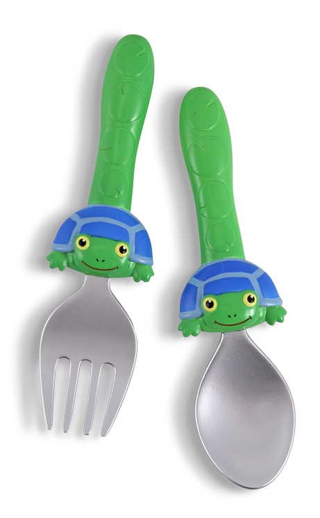 Scootin' Turtle Fork and Spoon — Adventure Hobbies & Toys