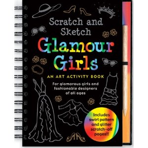 Scratch & Sketch Glamour Girls