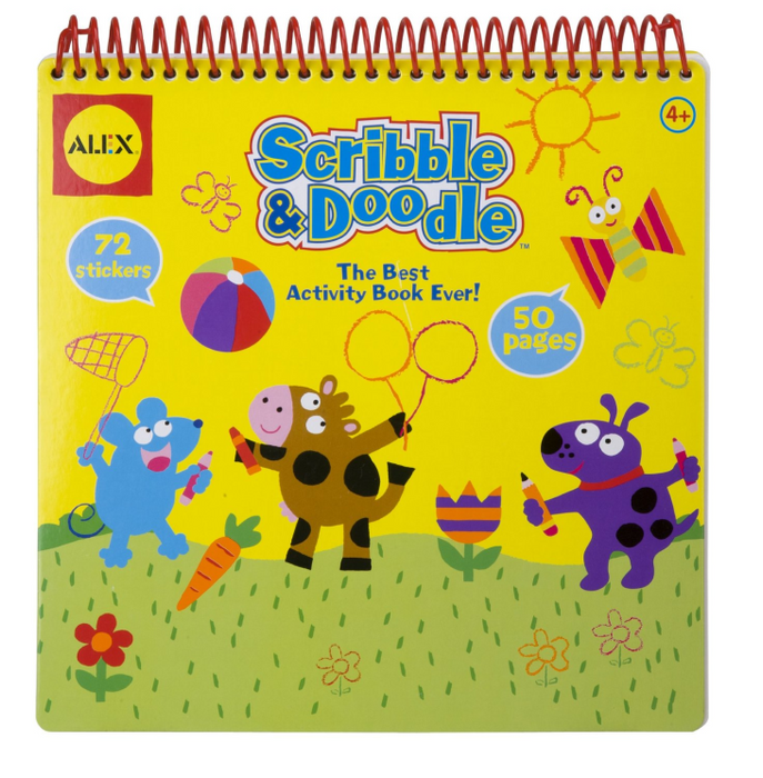 Scribble & Doodle Activity Book