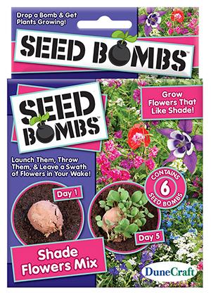 Seed Bomb Shade Flowers Mix