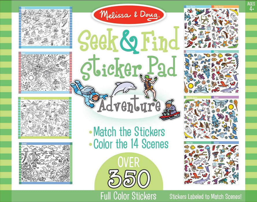 Seek & Find Sticker Pad Adventure