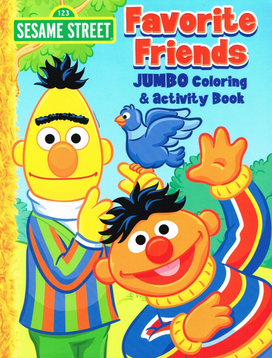Sesame Street Coloring Book