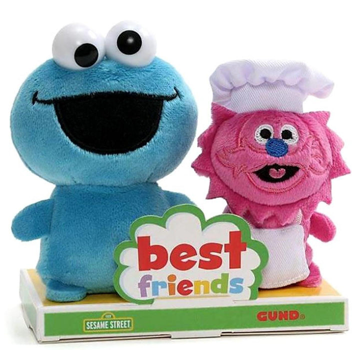 Sesame Street Cookie Monster and Gonger Best Friends
