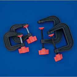 Set of 2 Mini Clamps 1"