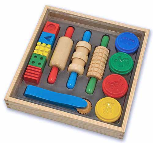Shape, Model & Mold Clay Play