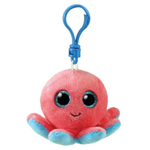 Sheldon Octopus Coral Clip