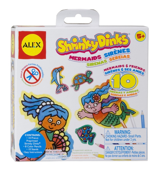 Shrinky Dinks - Mermaid