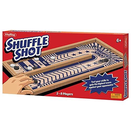 Shuffle Shot Wooden Game