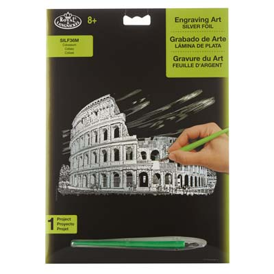 Silver Engraving Art - Colosseum