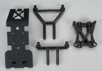 Skidplate, Shock Tower Set:ESA