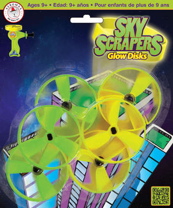 Sky Scrapers Refill Pack Glow In The Dark by Aeromax