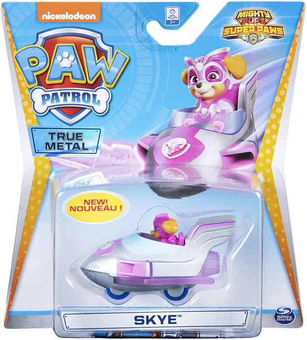 Skye Mighty Pups Super Paws Paw Patrol Diecast Car 1:55 Scale