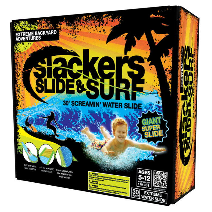 Slackers Screamin' 30' Waterslide