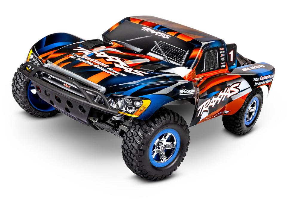Slash 1/10 Short Course Brushed w/ Battery and Charger ORANGE