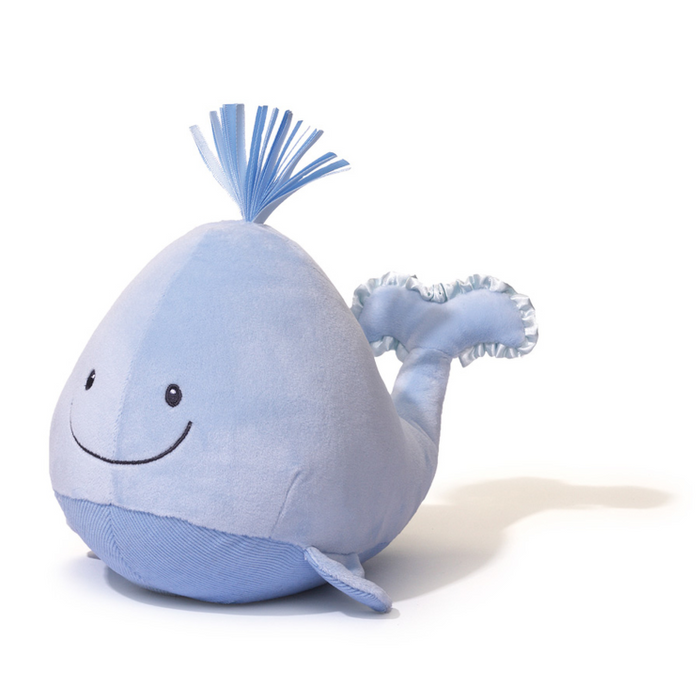 Sleepy Sea Whale Blue 7"