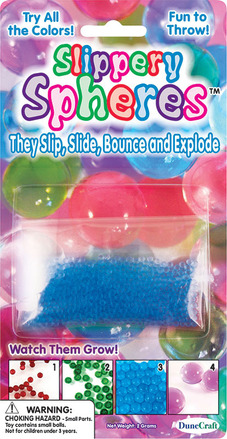 Slippery Spheres Card