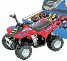 Smart ATV Die-Cast Pullback