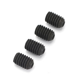 Socket Set Screws,4mm x 6 (4pk)
