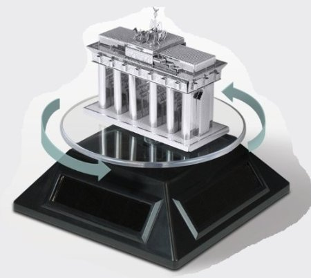 Solar Spinner Display for Models