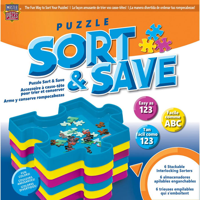 Sort & Save Puzzle Trays