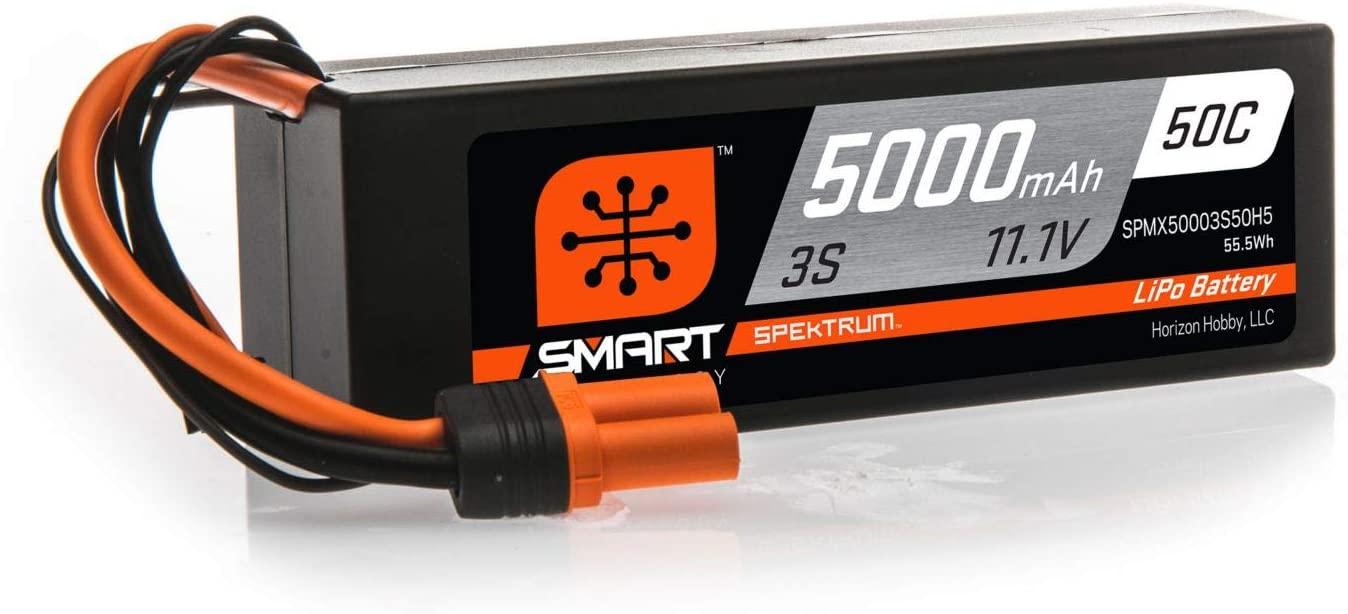 Spektrum 5000ma 3S 11.1v 30C IC5 Connector