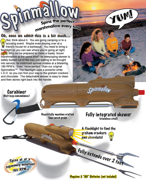 Spinmallow Marshmallow Roaster