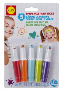 Spiral Face Sticks