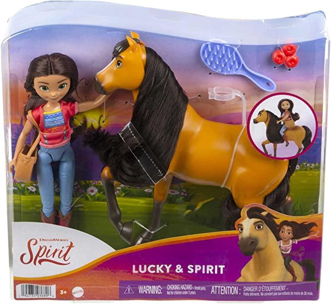 Spirit and Lucky Doll and Horse Set